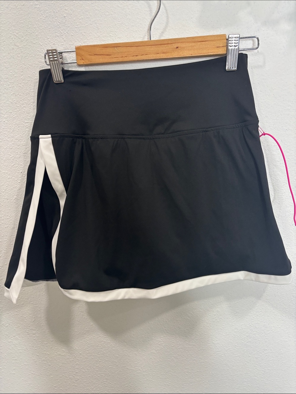 Juicy Couture Black Sport Skort with White Hem